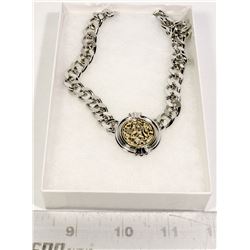 NEW FASHION SILVER TONE ANGEL CHAIN