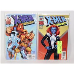 X-MEN FOREVER COLLECTOR COMICS #1 & 2