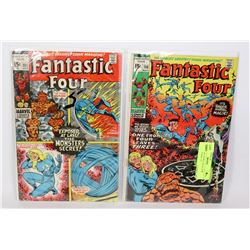FANTASTIC FOUR COLLECTOR COMICS #106 & 110
