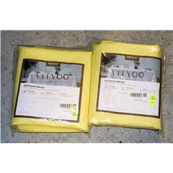 TWO ROUND TABLE CLOTHS