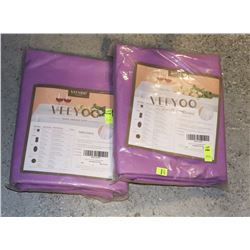 TWO ROUND TABLE CLOTHS