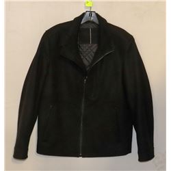 NEW MENS BLACK WINTER JACKET SIZE MEDIUM