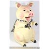 Image 1 : LARGE MACHE PIG BANK APPROXIMATELY 18 INCHES TALL