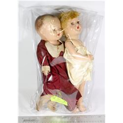 ANTIQUE COMPOSITION SHIRLEY TEMPLE AND COMPOSITION