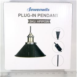 DEWENWILS PLUG IN PENDANT LIGHT