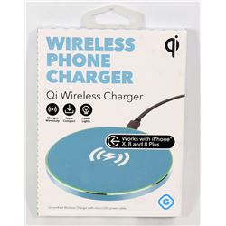 NEW GEMS QI WIRELESS PHONE CHARGER