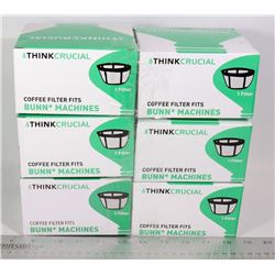 BUNDLE OF 6 COFFEE FILTER FOR BUNN MACHINES