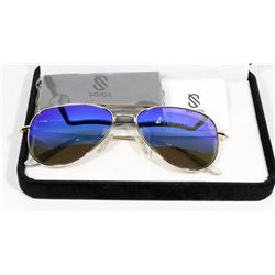 SUNGLASSES WITH CARRY BAG AND WIPE CLOTH