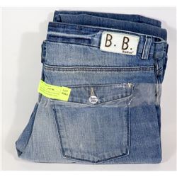 TWO PAIRS OF BLUE BLOOD WOMENS JEANS SIZE 30/34