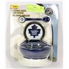 Image 1 : TORONTO MAPLE LEAFS SUCTION BOWL WITH SPOON