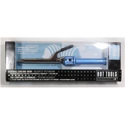 HOT TOOLS TITANIUM SPIRAL CURLING IRON
