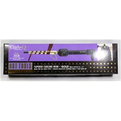 HOT TOOLS TAPERED CURLING RION - GOLD