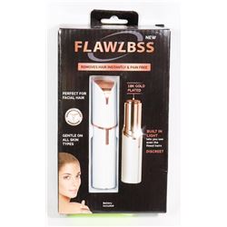 NEW 18K GOLD PLATED HAIR REMOVER WITH BUILT IN LED