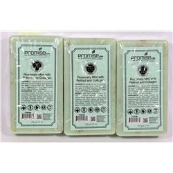 3 BARS OF PROMISE CBD ROSEMARY MINT WITH