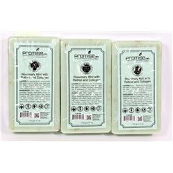 3 BARS OF PROMISE CBD ROSEMARY MINT WITH