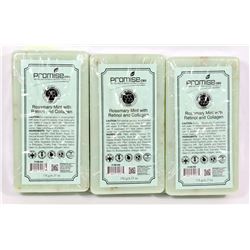3 BARS OF PROMISE CBD ROSEMARY MINT WITH