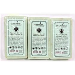 3 BARS OF PROMISE CBD ROSEMARY MINT WITH