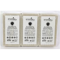 3 BARS OF PROMISE CBD SKIN BRIGHTENING OATMEAL