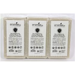 3 BARS OF PROMISE CBD SKIN BRIGHTENING OATMEAL