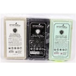 3 ASSORTED BARS OF PROMISE CBD BAR SOAP