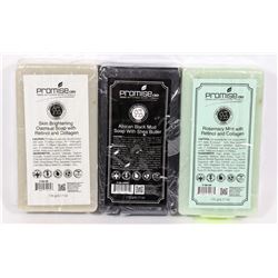 3 ASSORTED BARS OF PROMISE CBD BAR SOAP