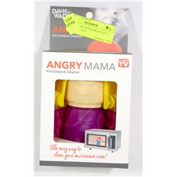 NEW ANGRY MAMA MICROWAVE CLEANER WITH