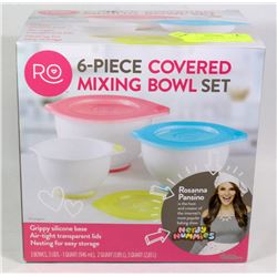 NEW 6PC MIXING BOWL SET WITH GRIPPY SILICON
