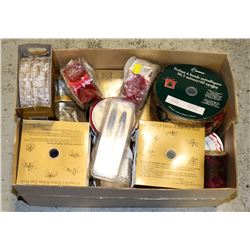 ESTATE BOX OF CRAFTING SUPPLIES