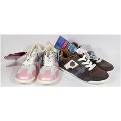 TWO PAIRS OF PEPPERTS KINDER SNEAKER SIZE EU 34