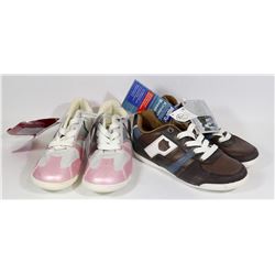 TWO PAIRS OF PEPPERTS KINDER SNEAKER SIZE EU 34