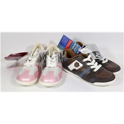 TWO PAIRS OF PEPPERTS KINDER SNEAKER SIZE EU 34