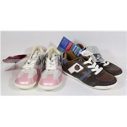 TWO PAIRS OF PEPPERTS KINDER SNEAKER SIZE EU 34