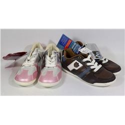 TWO PAIRS OF PEPPERTS KINDER SNEAKER SIZE EU 34