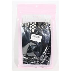 TREND MODERN H-STYLE WOMENS BLACK FISHNET