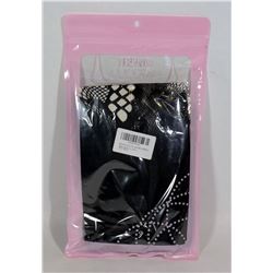 TREND MODERN H-STYLE WOMENS BLACK FISHNET