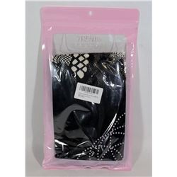 TREND MODERN H-STYLE WOMENS BLACK FISHNET