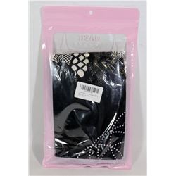 TREND MODERN H-STYLE WOMENS BLACK FISHNET