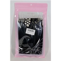 TREND MODERN H-STYLE WOMENS BLACK FISHNET