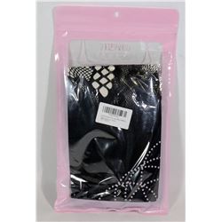 TREND MODERN H-STYLE WOMENS BLACK FISHNET