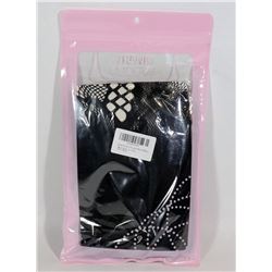 TREND MODERN H-STYLE WOMENS BLACK FISHNET