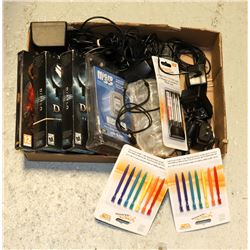 FLAT OF UNTESTED STORAGE LOCKER ELECTRONICS