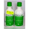 Image 1 : 2 BOTTLES OF ESSICK  AIR HUMIDIFIER SOLUTION