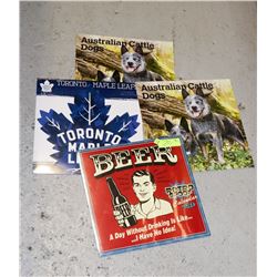 LOT OF 4 ASSORTED 2021 CALENDARS