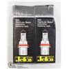 Image 1 : TWO 9004 HALOGEN 45/65W HI/LO HEADLIGHT BULBS