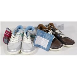 TWO PAIRS OF PEPPERTS KINDER-SNEAKER SIZE EU 35