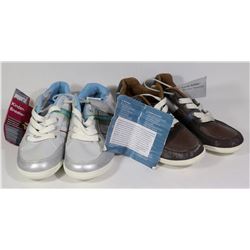 TWO PAIRS OF PEPPERTS KINDER-SNEAKER SIZE EU 35
