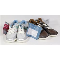 TWO PAIRS OF PEPPERTS KINDER-SNEAKER SIZE EU 35