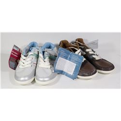 TWO PAIRS OF PEPPERTS KINDER-SNEAKER SIZE EU 35