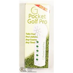 NEW SEALED POCKET GOLF PRO RECORDER