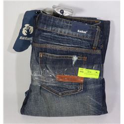 2 PAIRS OF BLUE BLOOD 27/34 BLUE JEANS